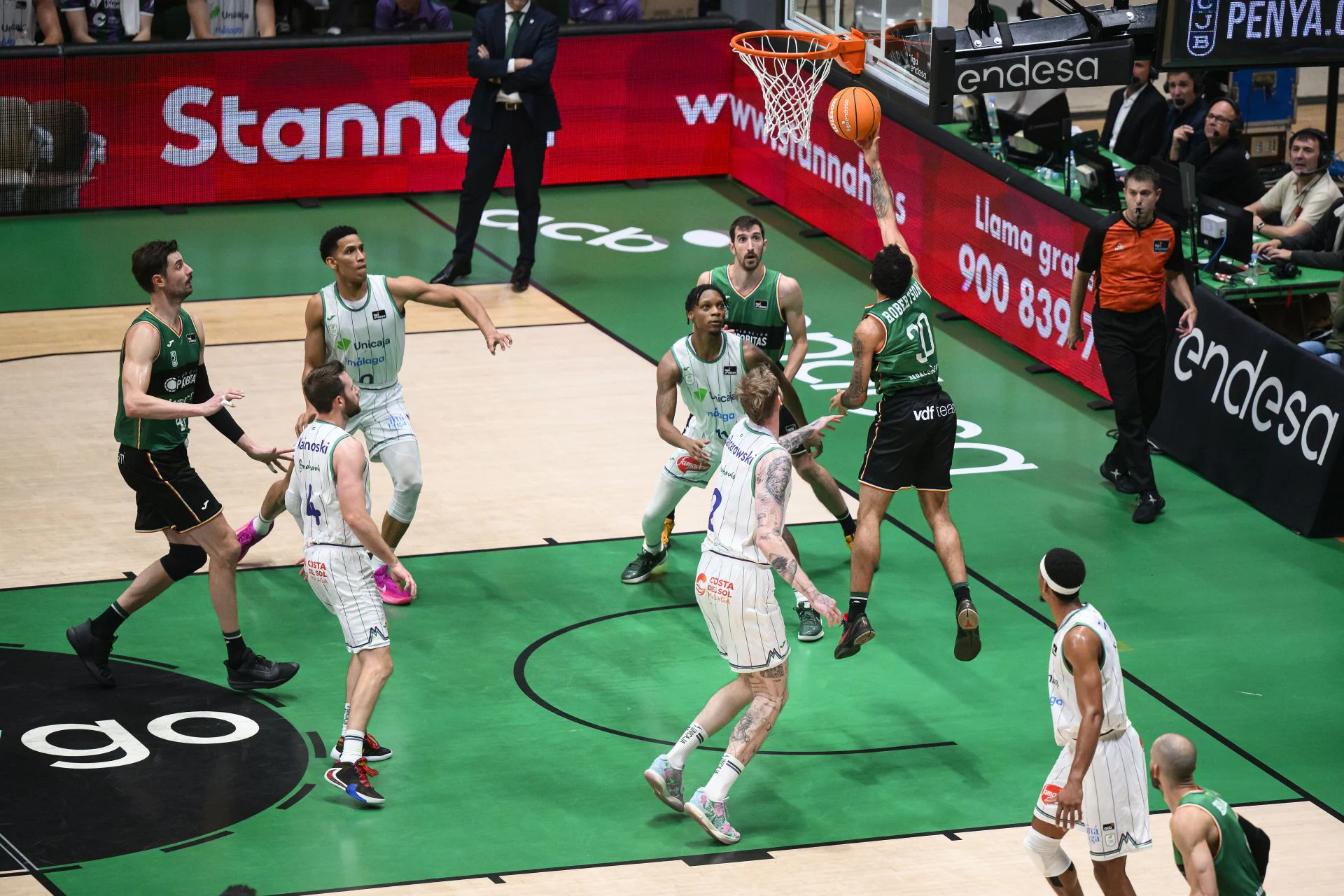 El Juventut Badalona - Unicaja, en imágenes